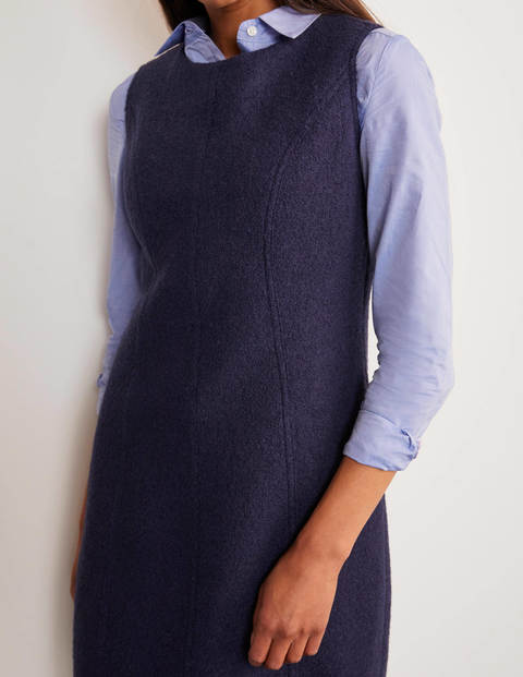 Sophia Wool Shift Dress - Navy Sophia Wool Shift Dress - Navy