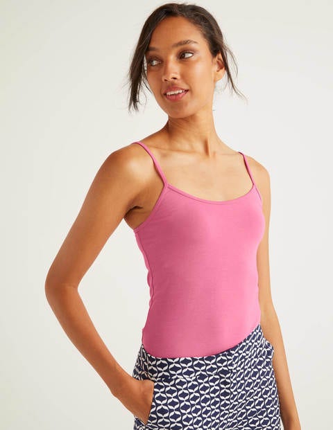 Plain Cami - Plum Blossom Plain Cami - Plum Blossom