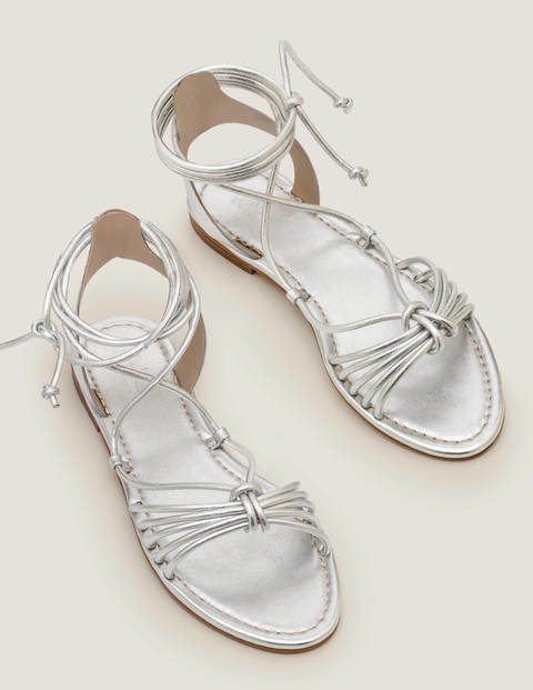 boden silver shoes