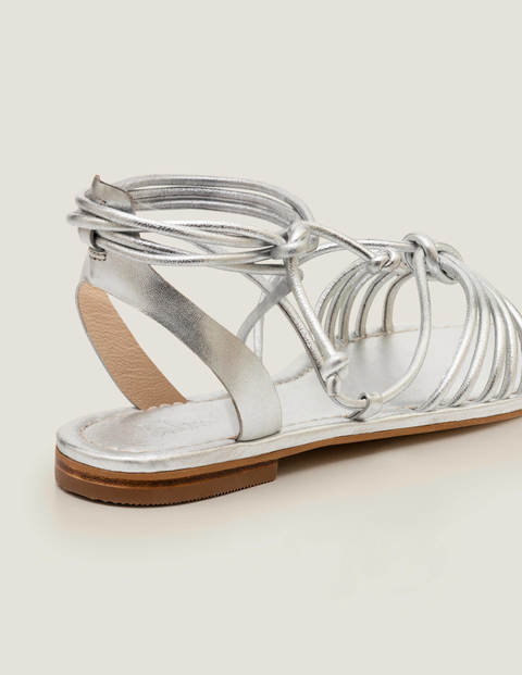 Lucinda Gladiator Sandals - Silver 