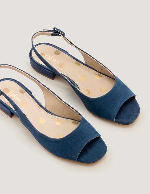 low heeled slingback shoes
