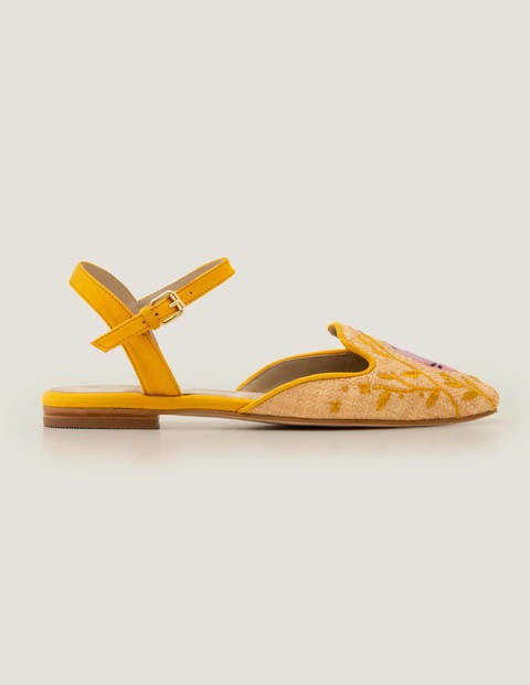 Chaussures plates Miriam en raphia - Oiseau du jardin/soleil toscan Chaussures plates Miriam en raphia - Oiseau du jardin/soleil toscan