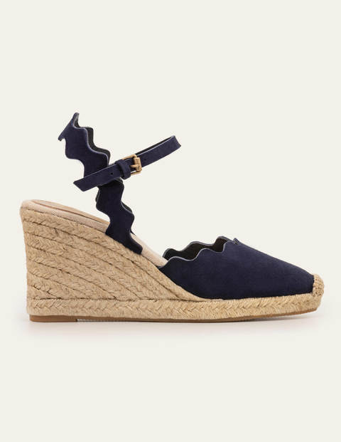Tilda Espadrilles mit Keilabsatz - Navy Tilda Espadrilles mit Keilabsatz - Navy