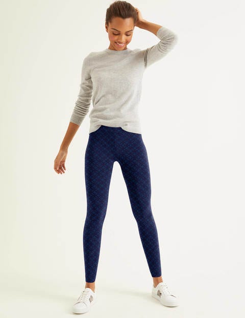 Lieblingsleggings - Navy, Gliedermuster Lieblingsleggings - Navy, Gliedermuster