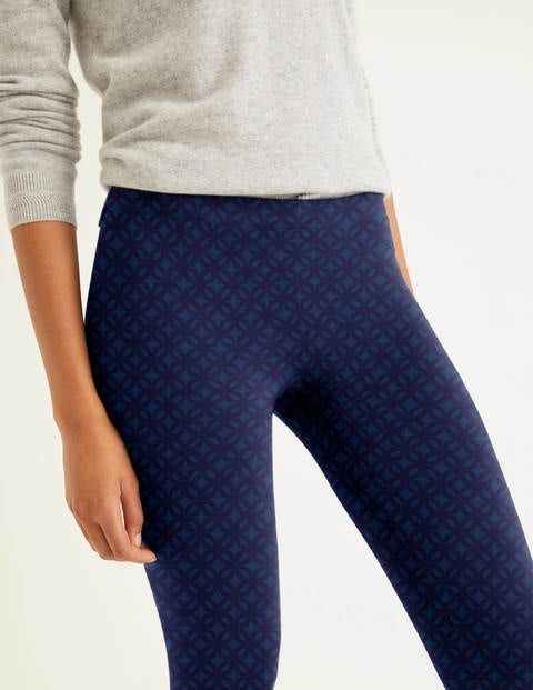 Lieblingsleggings - Navy, Gliedermuster Lieblingsleggings - Navy, Gliedermuster