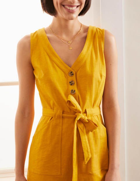 Giselle Jerseykleid - Sonnengelb Giselle Jerseykleid - Sonnengelb