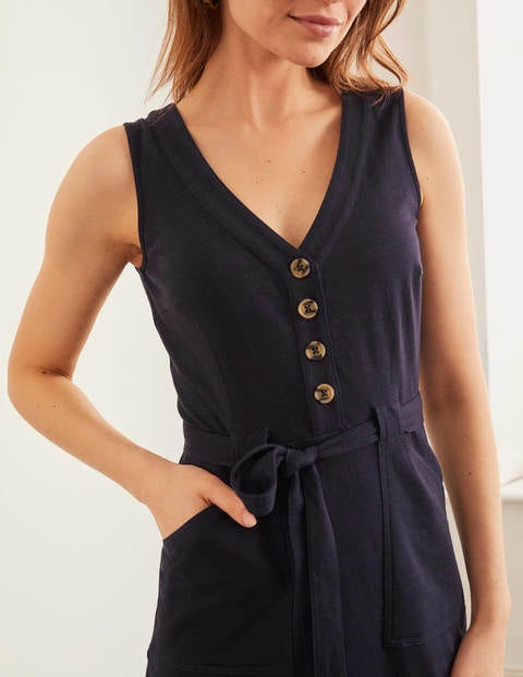 Giselle Jersey Dress - Navy Giselle Jersey Dress - Navy