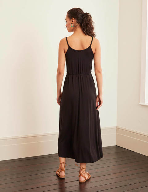 Louisa Jersey Maxi Dress - Black Louisa Jersey Maxi Dress - Black