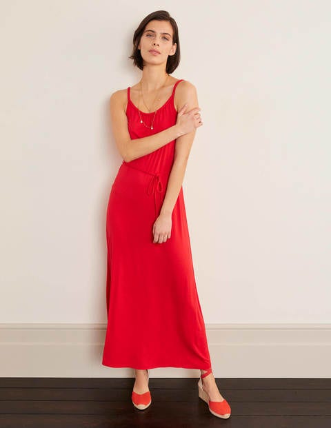 Louisa Jersey Maxi Dress - Red Louisa Jersey Maxi Dress - Red
