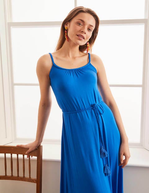 Louisa Jersey Maxi Dress - Bold Blue Louisa Jersey Maxi Dress - Bold Blue