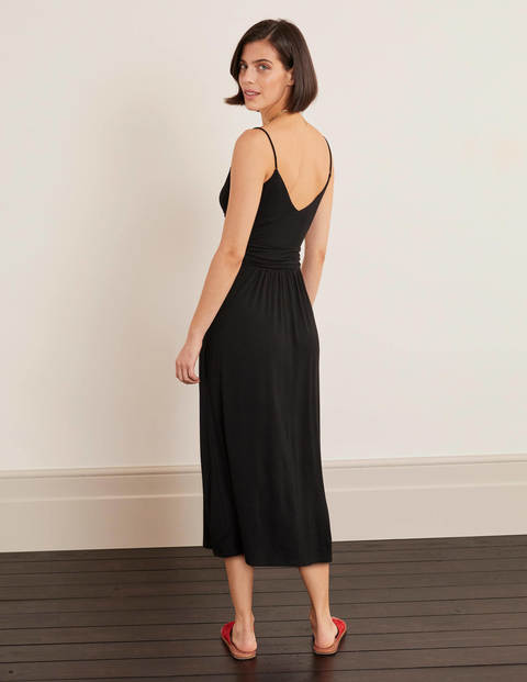Hope Jersey-Midikleid - Schwarz Hope Jersey-Midikleid - Schwarz