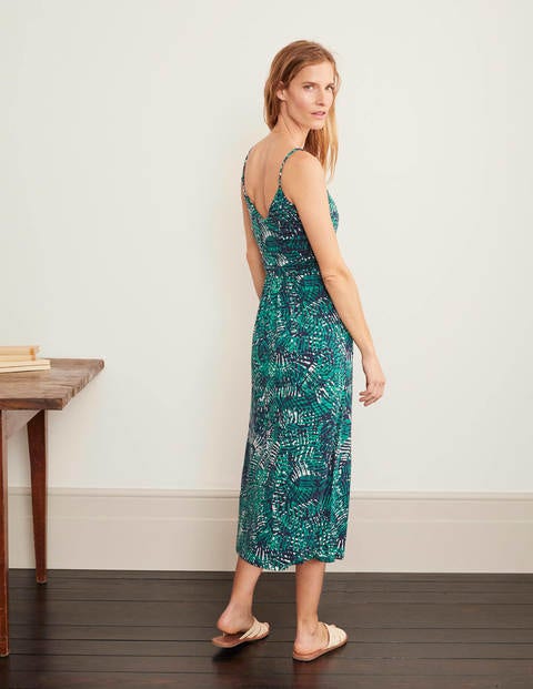 Hope Jersey Midi Dress - Navy, Jungle Tropic Hope Jersey Midi Dress - Navy, Jungle Tropic
