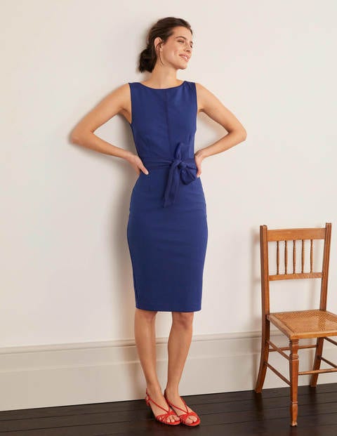 Zeta Ponte-Kleid - Blaue Dekadenz Zeta Ponte-Kleid - Blaue Dekadenz