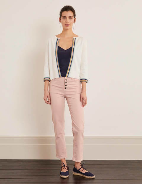Hardwicke Cotton Cardigan - Ivory Hardwicke Cotton Cardigan - Ivory
