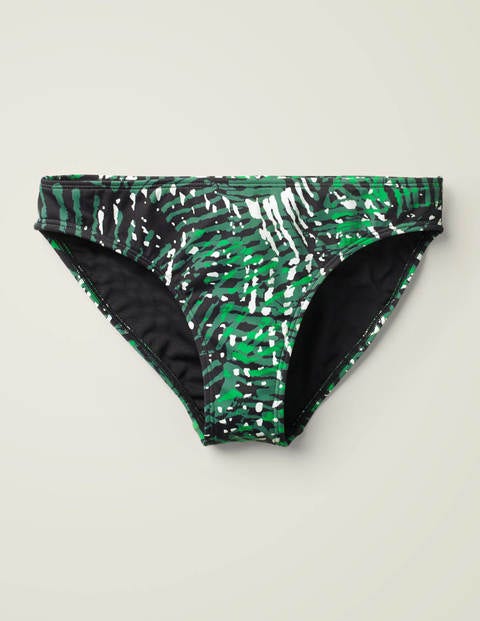 Bas de bikini - Bleu marine, motif Jungle Tropic Bas de bikini - Bleu marine, motif Jungle Tropic