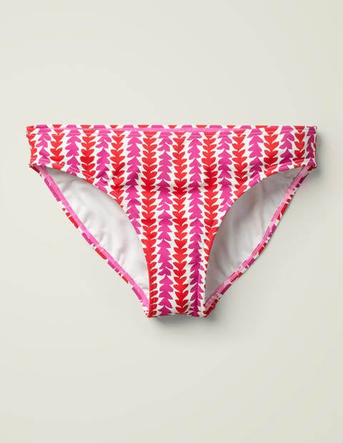 Bikini Bottoms - Ivory Pop Pansy, Petal Arrow Bikini Bottoms - Ivory Pop Pansy, Petal Arrow