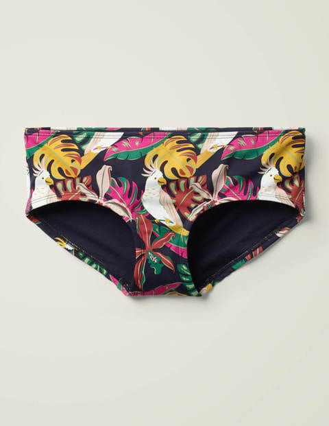 navy bikini shorts