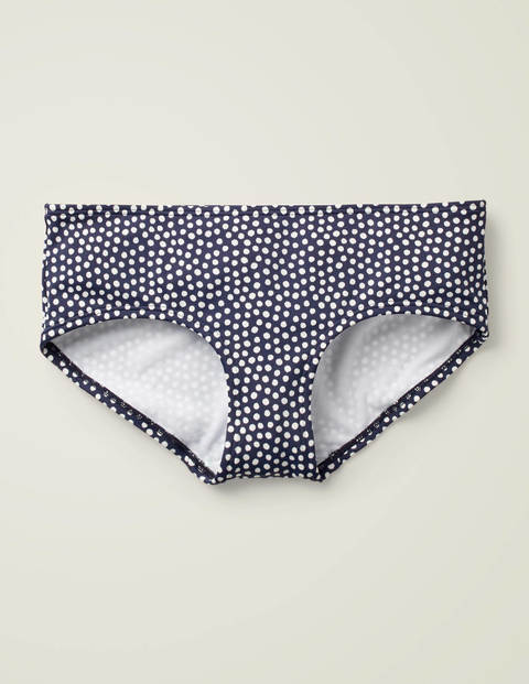 Bikini Shorts - Navy/Ivory Spot Bikini Shorts - Navy/Ivory Spot