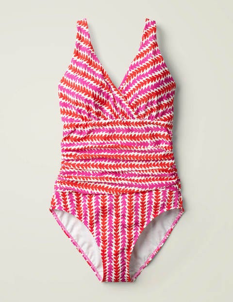 Talamanca Swimsuit - Ivory Pop Pansy, Petal Arrow Talamanca Swimsuit - Ivory Pop Pansy, Petal Arrow