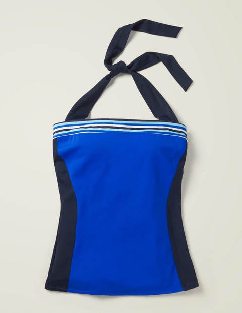 Santorini Tankini Top - Bold Blue Colourblock Santorini Tankini Top - Bold Blue Colourblock