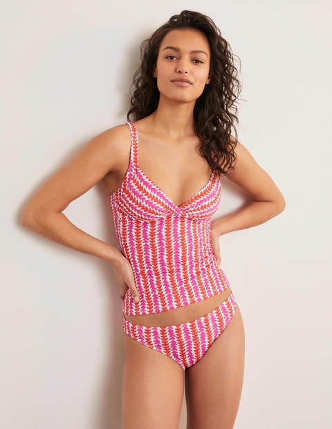 Talamanca Tankini Top - Ivory Pop Pansy, Petal Arrow Talamanca Tankini Top - Ivory Pop Pansy, Petal Arrow