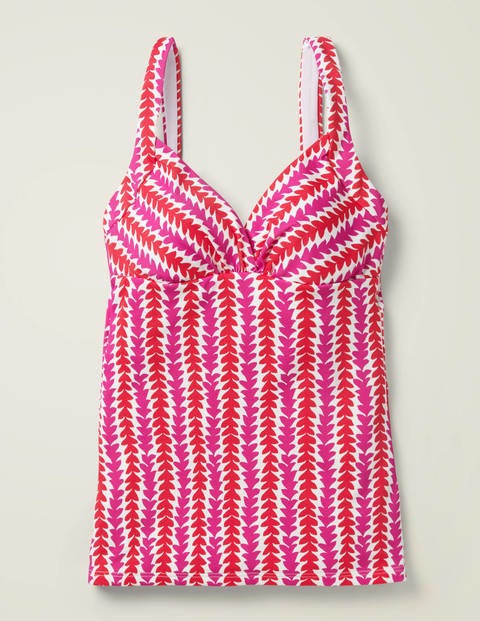 Talamanca Tankini Top - Ivory Pop Pansy, Petal Arrow Talamanca Tankini Top - Ivory Pop Pansy, Petal Arrow