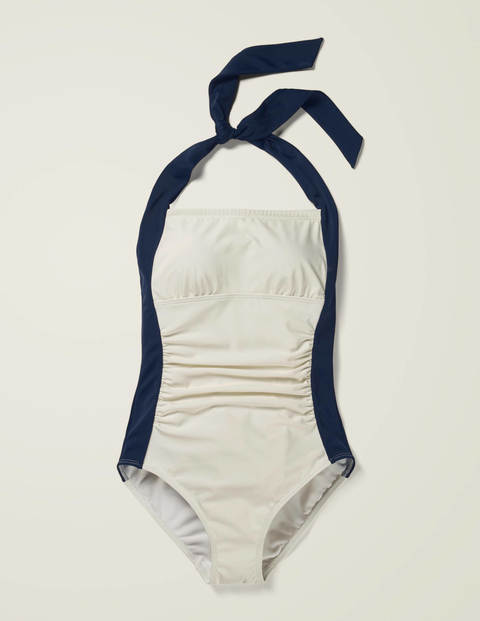 Minori Swimsuit - Ivory Colourblock Minori Swimsuit - Ivory Colourblock