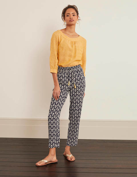 Bembridge Pants - Woodblock Print Bembridge Pants - Woodblock Print