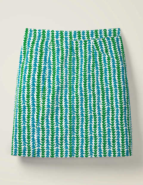 Daisy Chino Skirt - Rich Emerald, Petal Arrow Daisy Chino Skirt - Rich Emerald, Petal Arrow
