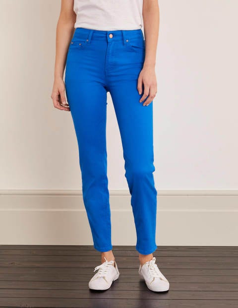 Slim Straight Ankle Skimmers - Bold Blue Slim Straight Ankle Skimmers - Bold Blue