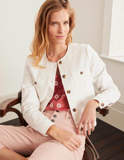 womens cropped jackets uk
