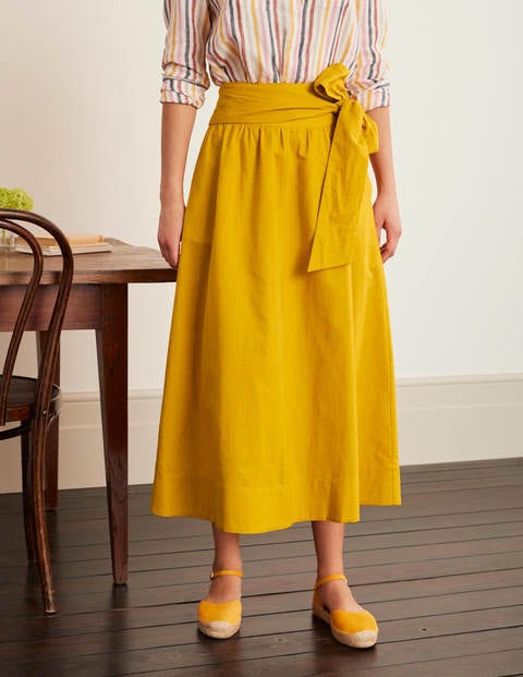 Demelza Midi Skirt - Tuscan Sun Demelza Midi Skirt - Tuscan Sun