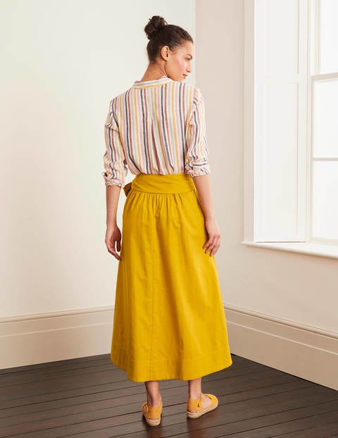 Demelza Midi Skirt - Tuscan Sun Demelza Midi Skirt - Tuscan Sun