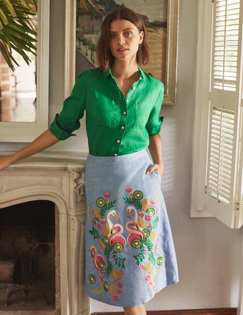 boden midi skirt