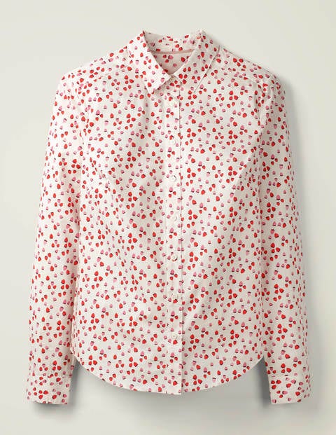 Modern Classic Shirt - Ivory, Berries Modern Classic Shirt - Ivory, Berries