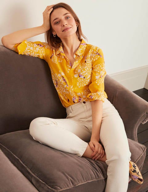 The Silk Shirt - Tuscan Sun, Garden Dream The Silk Shirt - Tuscan Sun, Garden Dream