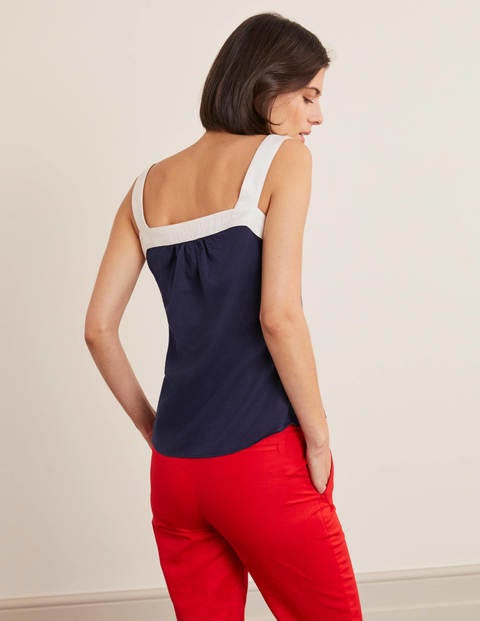 Santorini Top - Navy Santorini Top - Navy