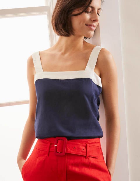 Santorini Top - Navy Santorini Top - Navy