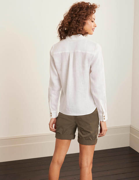 Letitia Linen Shirt - White Letitia Linen Shirt - White