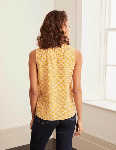 Christabel Top - Tuscan Sun, Deco Palm Christabel Top - Tuscan Sun, Deco Palm