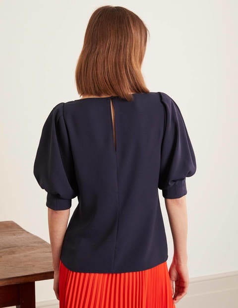 Olwen Top - Navy Olwen Top - Navy