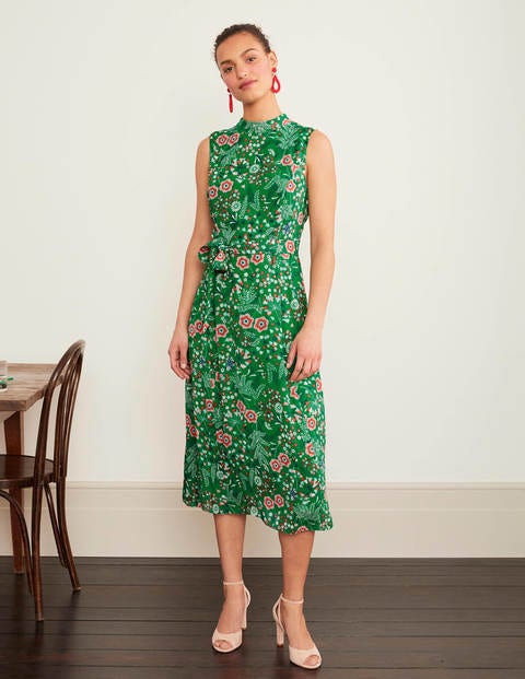 Zada Midi Dress - Rich Emerald, Wild Field Zada Midi Dress - Rich Emerald, Wild Field
