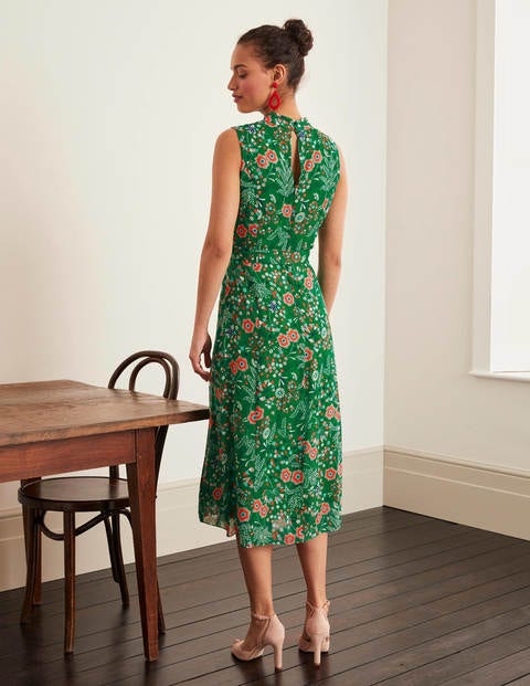 Zada Midi Dress - Rich Emerald, Wild Field Zada Midi Dress - Rich Emerald, Wild Field