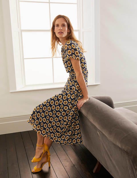 Carey Dress - Navy, Bergenia Carey Dress - Navy, Bergenia