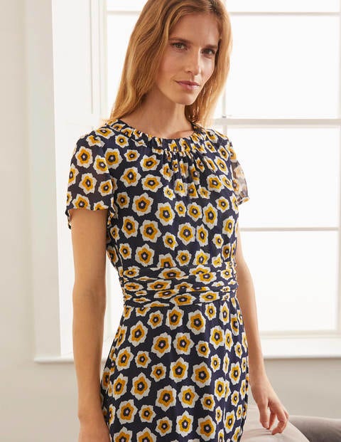 Carey Dress - Navy, Bergenia Carey Dress - Navy, Bergenia
