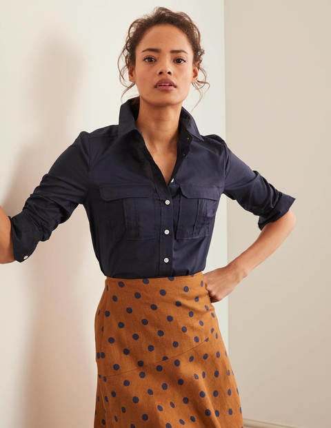 Faye Shirt - Navy Faye Shirt - Navy