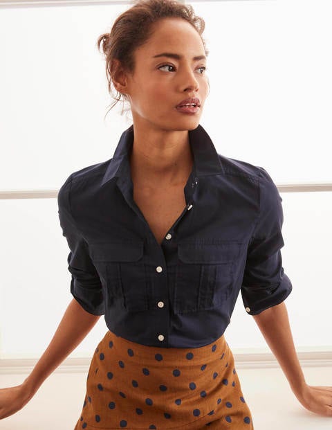 Faye Shirt - Navy Faye Shirt - Navy
