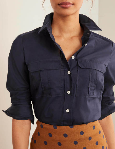Faye Shirt - Navy Faye Shirt - Navy