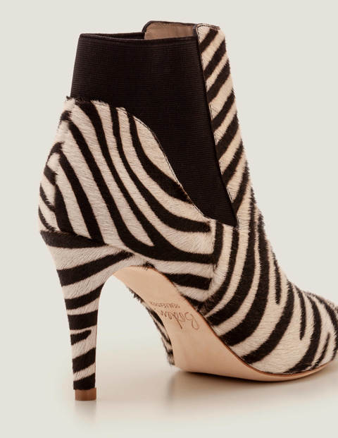 Elsworth Ankle Boots - Zebra Elsworth Ankle Boots - Zebra
