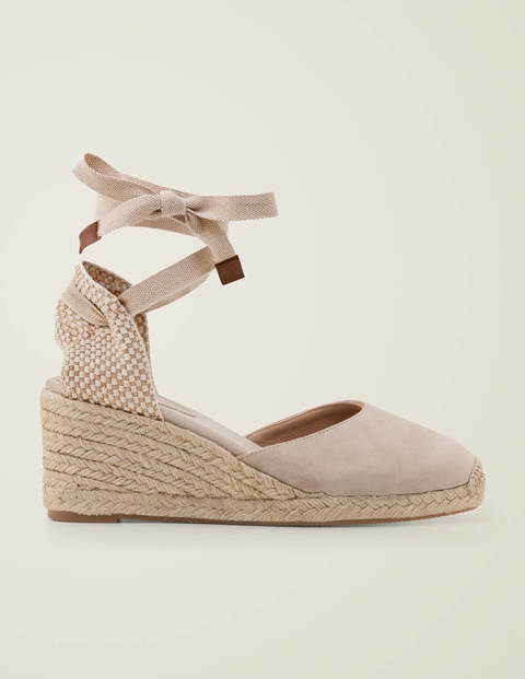 Cassie Espadrille Wedges - Oatmeal Cassie Espadrille Wedges - Oatmeal